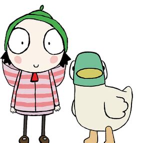 Sara e o pato .